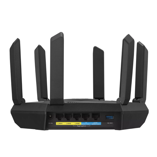 Безжичен рутер ASUS RT-AXE7800 WiFi 6E 5