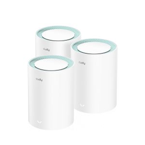 Безжичен рутер Cudy M1300, 3-pack, AC1200 Dual Band, 2.4/5 GHz, 300 -  867 Mbps 1