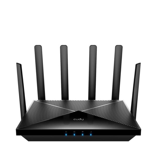 Безжичен рутер Cudy P5, 5G, AX3000, 2.4/5 GHz, 574 - 2402 Mbps, 10/100/1000 1