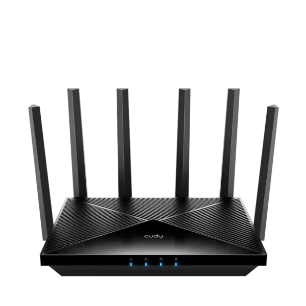 Безжичен рутер Cudy WR11000, BE11000 Tri Band Wi-Fi 7, 4x2.5Gbps порт, 6x5dBi антени 1
