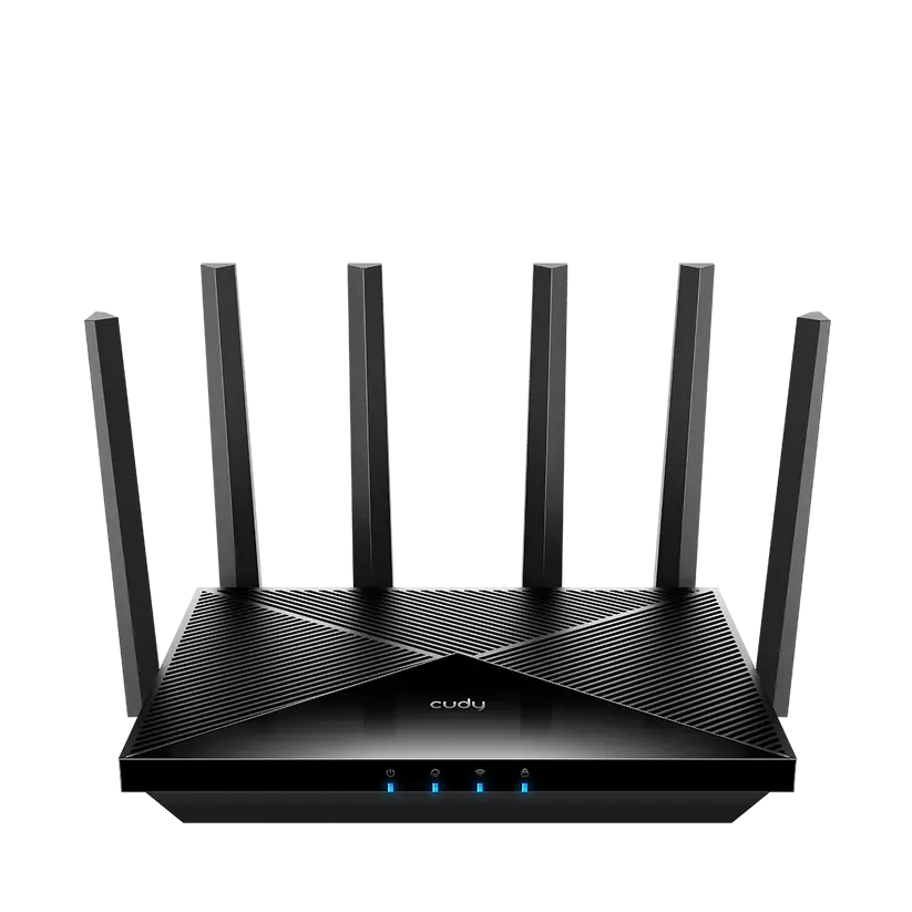 Безжичен рутер Cudy WR11000, BE11000 Tri Band Wi-Fi 7, 4x2.5Gbps порт, 6x5dBi антени 1