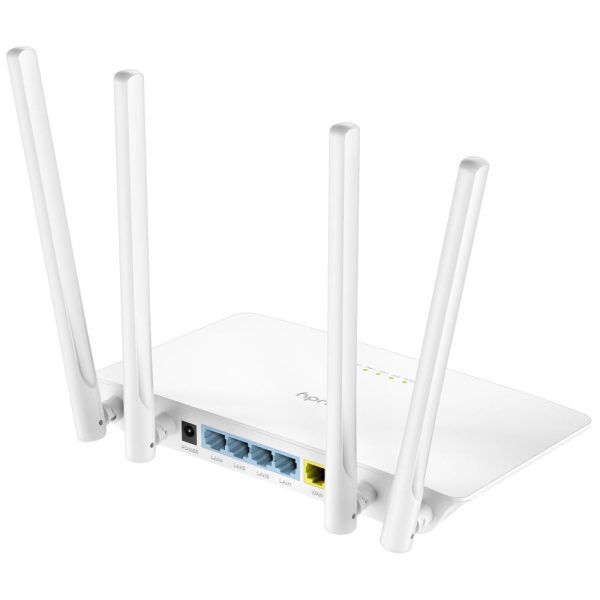 Безжичен рутер Cudy WR1200, V2.0, 2.4/5 GHz, 300 - 867 Mbps, 10/100/ 4