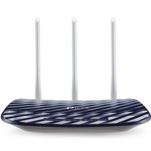Безжичен рутер TP-Link Archer C20 AC750, 2.4/5 GHz, 300 - 433 Mbps, 10/100 1