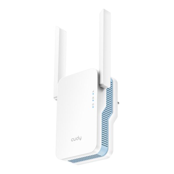 Безжичен усилвател Cudy RE1200, 2.4/5 GHz, 300 - 867 Mbps, 10/100 1