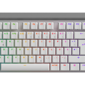 Безжична геймърска клавиатура Logitech G515 Lightspeed TKL White 1