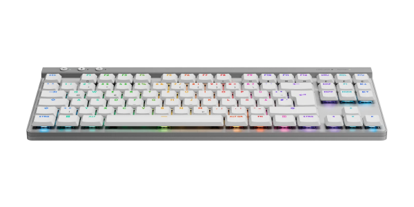 Безжична геймърска клавиатура Logitech G515 Lightspeed TKL White 2