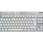 Безжична геймърска механична клавиатура Logitech G915X White Lightspeed TKL - GL Tactile Switch 1