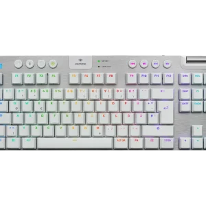 Безжична геймърска механична клавиатура Logitech G915X White Lightspeed TKL - GL Tactile Switch 1
