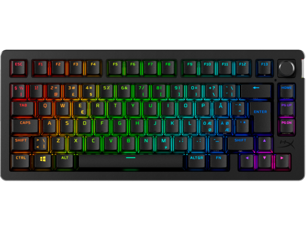 Безжична геймърска механична клавиатура с HyperX Alloy Rise 75 1