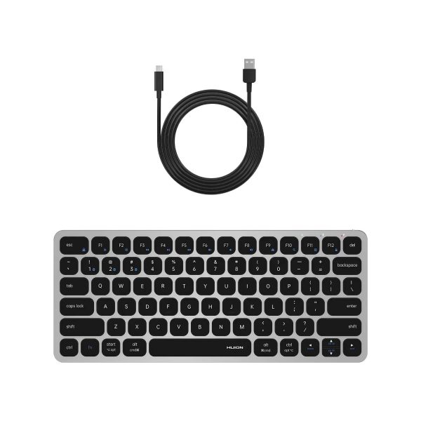 Безжична клавиатура Huion HB186S, За графичен таблет, Bluetooth 5.1 8