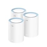 Безжична MESH система Cudy M1200 3, AC1200 Dual Band, 2.4/5 GHz, 300 -  867 Mbps, 3 броя 1