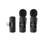 Безжична микрофонна система BOYA BY-V20 за Ревер, USB-C 1
