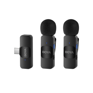 Безжична микрофонна система BOYA BY-V20 за Ревер, USB-C 1