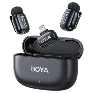 Безжична микрофонна система BOYA Mini с USB-Lightning 1