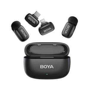 Безжична микрофонна система BOYA Mini за USB-C и DI - Черно 1