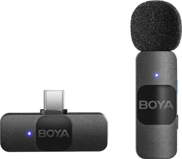 Безжична микрофонна система с ревер USB-C 1