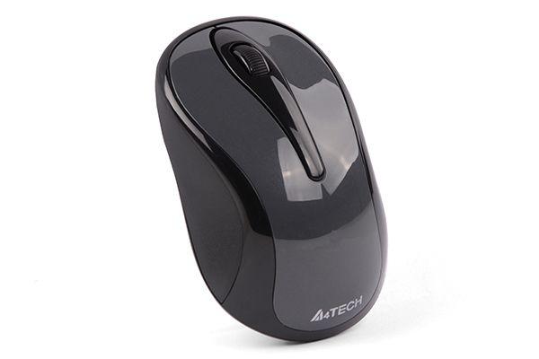 Безжична мишка A4Tech G3-280NS, 2.4G Hz, USB, Безшумна, Сив 3