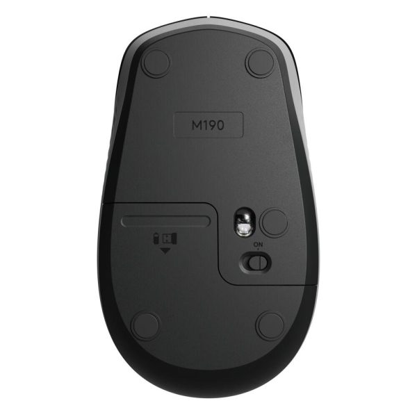 Безжична оптична мишка LOGITECH M190 Full-Size 6
