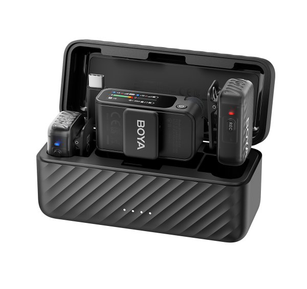Безжична система микрофони All-in-One BOYA BOYAMIC 2 1