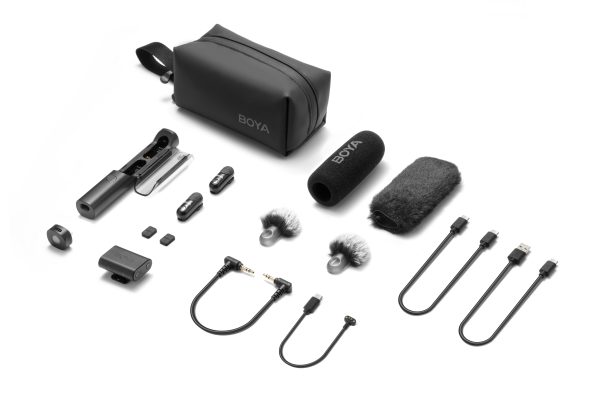 Безжична система микрофони All-in-One BOYA MAGIC 03 - USB-C 21