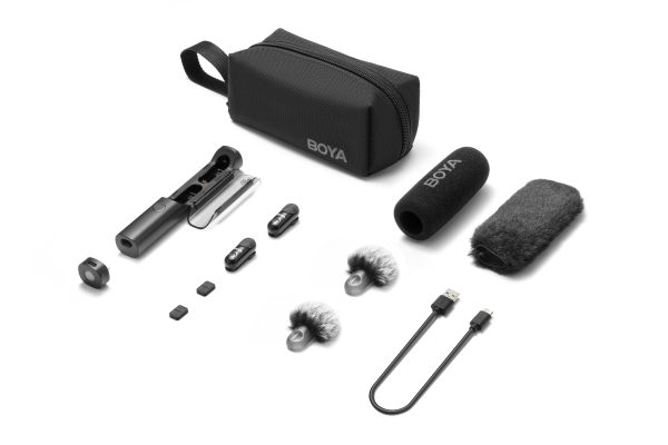 Безжична система микрофони All-in-One BOYA MAGIC 05 18