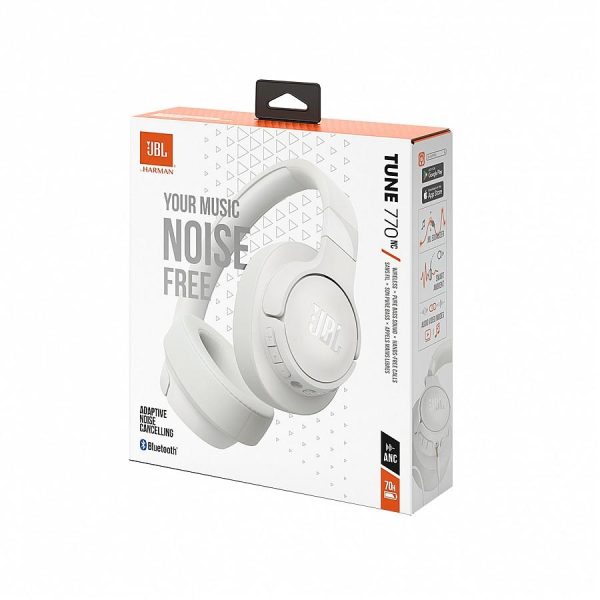 Безжични слушалки JBL Tune T770NC White 6