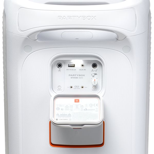 Блутут колона JBL PartyBox Stage 320, 240W - Бяла 9