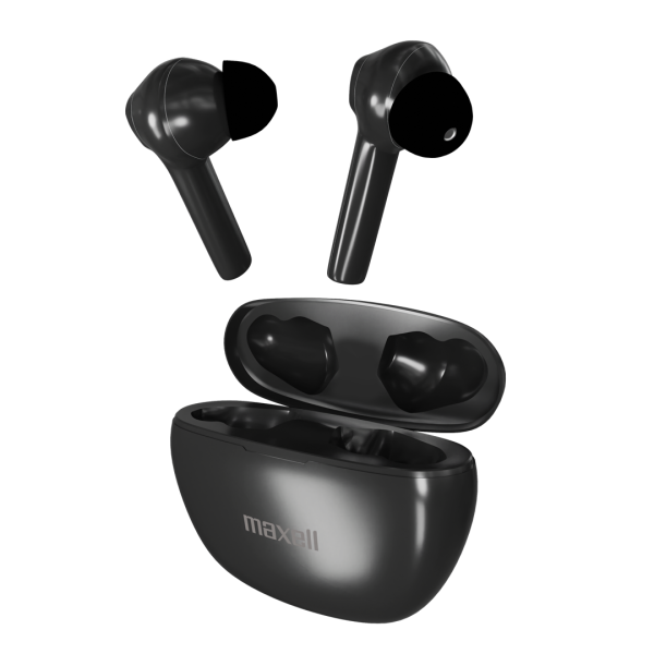 Блутут слушалки MAXELL Dynamic, Докинг кутийка, True Wireless, Черни 1