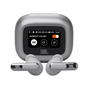 Блутут слушалки-тапи JBL Live Beam 3 - Сребрист 1