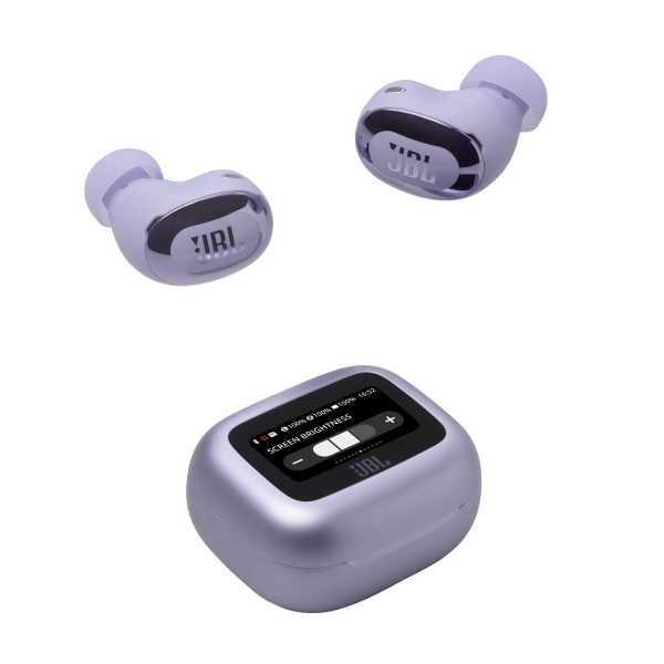 Блутут слушалки-тапи JBL Live Buds 3 - Лилав 8
