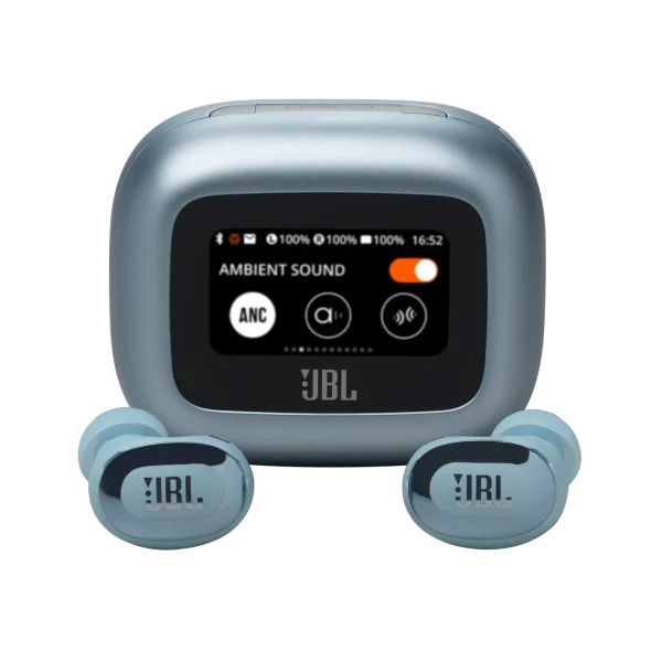 Блутут слушалки-тапи JBL Live Buds 3 - Син 1