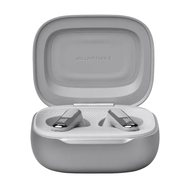 Блутут слушалки-тапи JBL Live Flex 3 - Сребрист 4