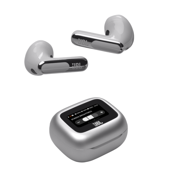 Блутут слушалки-тапи JBL Live Flex 3 - Сребрист 7