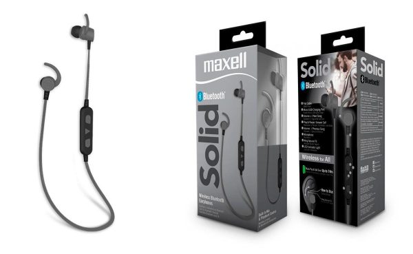 Блутут слушалки тапи MAXELL BT100 SOLID, Черни 3