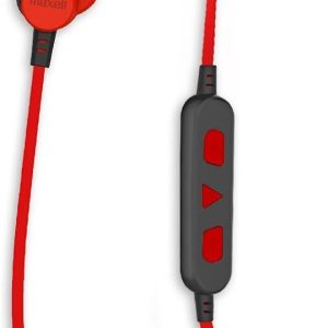 Блутут слушалки тапи MAXELL BT100 SOLID, Червени 1