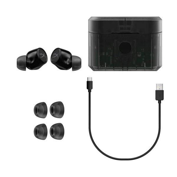 Блутут слушалки тапи с микрофон HyperX Cirro Buds Pro, Черни 2