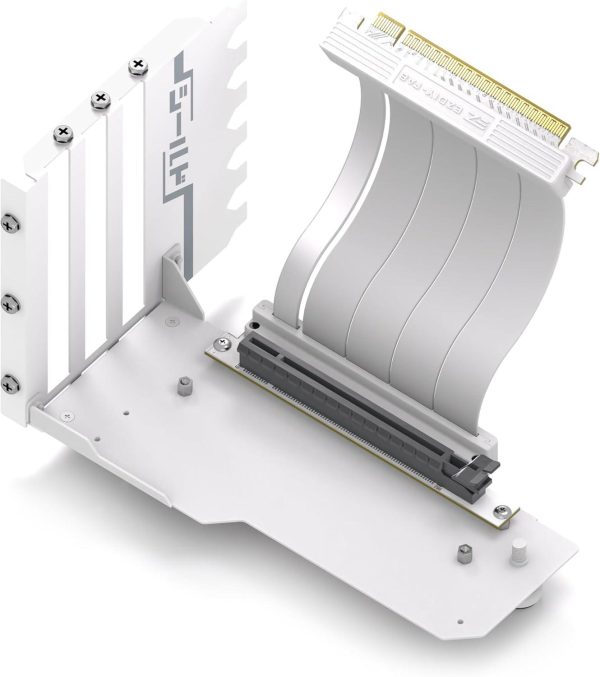Брекет за вертикален монтаж на GPU EZDIY-FAB PCIe 4.0 Riser Cable 90° 1