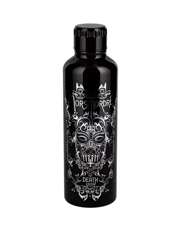 Бутилка Paladone Harry Potter: Death Eater - Metal Water Bottle 1