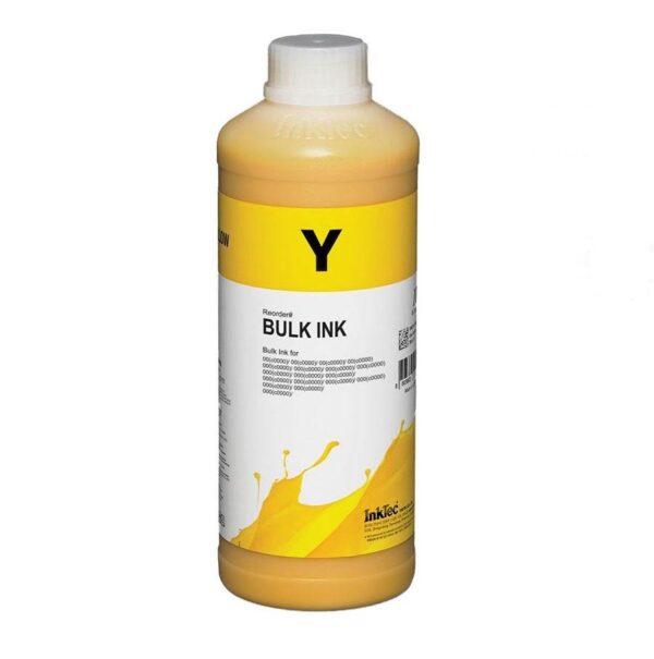 Бутилка с мастило INKTEC за Canon PGI-1200/1300/1400/1500/2500, MB2020/5020/5070/iB4020, 1L, Жълт 1