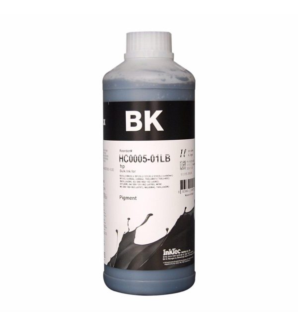 Бутилка с мастило INKTEC за  HP и Samsung, H05,C6656,C8727, C9351, 1000 ml, Черен 1