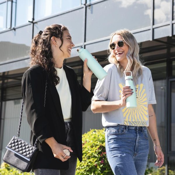 Бутилка за течности Xavax To Go, 500 ml, Неръждаема стомана, Двойна изолация 6