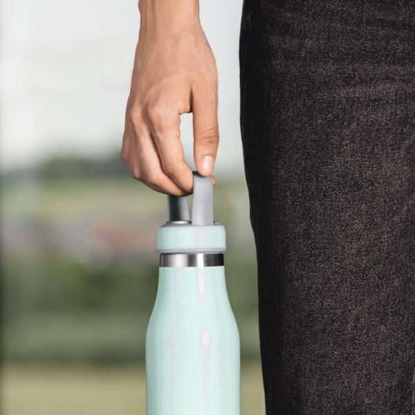 Бутилка за течности Xavax To Go, 500 ml, Неръждаема стомана, Двойна изолация 8