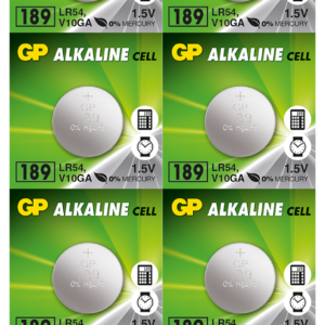 Бутонна алкална батерия GP189 LR-1130/ 10 бр./pack цена за 1 бр./ 1.55V GP 1