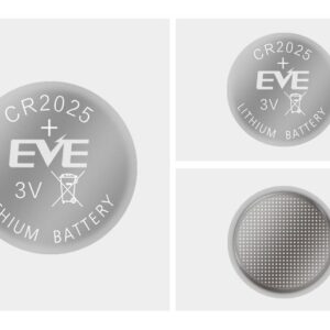 Бутонна батерия литиева CR 2025 1pc  bulk 3V  EVE BATTERY 1