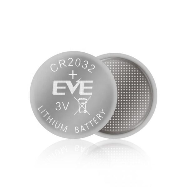 Бутонна батерия литиева CR 2032 1pc bulk 3V EVE BATTERY 1