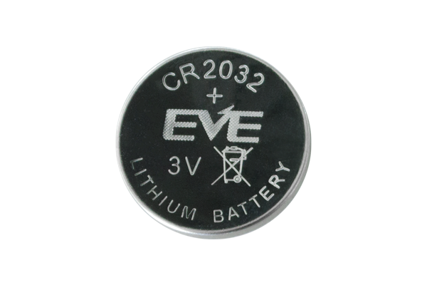 Бутонна батерия литиева CR 2032 1pc bulk 3V EVE BATTERY 2
