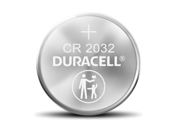 Бутонна батерия литиева CR 2032 3V BULK industrial DURACELL (20 бр. в тарелка) цена за 1 батерия 1