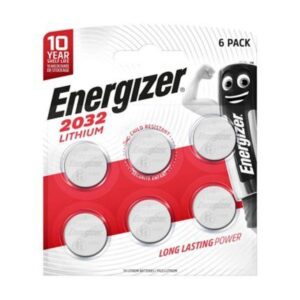 Бутонна батерия литиева ENERGIZER CR2032. 3V, 6pk блистер 1
