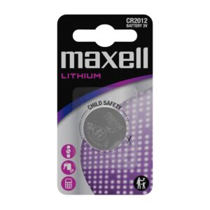 Бутонна батерия литиева MAXELL CR2012 3 V 1