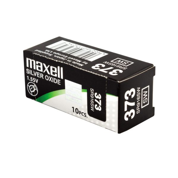 Бутонна батерия сребърна MAXELL SR916 SW /373/1.55V 3